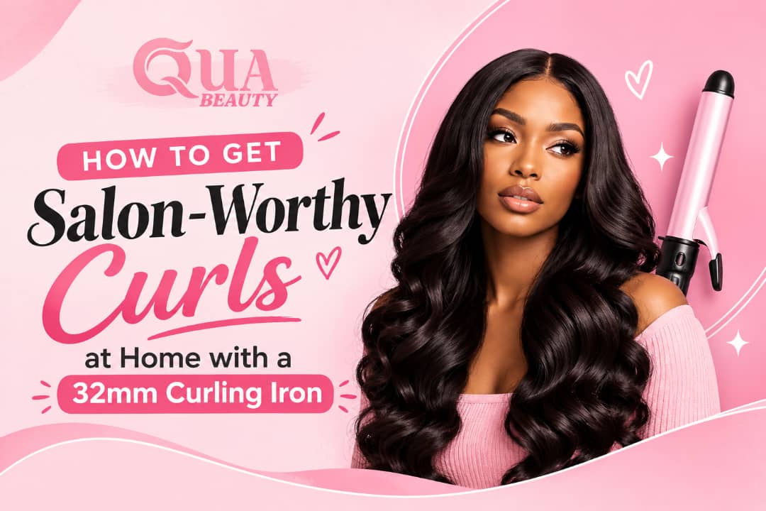 How to Get Salon-Worthy Curls at Home with a 32mm Curling Iron